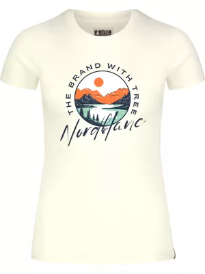 Tricou de damă NORDBLANC STARLIGHT NBSLT8176 ALB