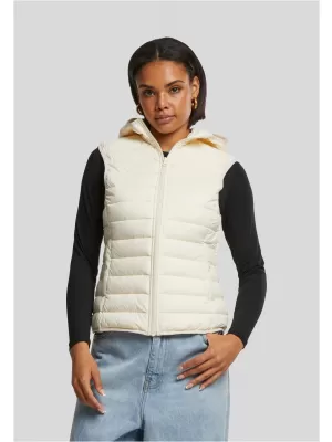Vesta matlasata dama URBAN CLASSICS TB8710-02903 NISIP ALB