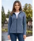 Hanorac de damă din fleece ALTISPORT ALW002852 EVIDENȚIERI DE DENIM ÎNCHIS LA CULOARE