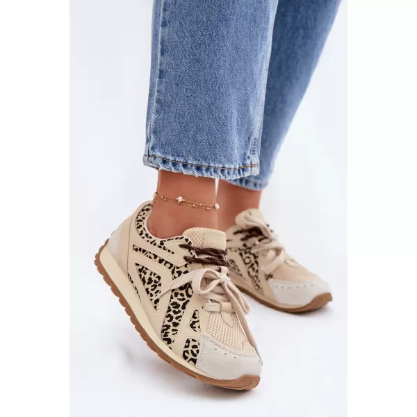  Adidași de damă BIG STAR SHOES TT274549 BEJ 