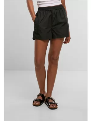 Pantaloni scurți de damă URBAN CLASSICS TB8281-00007 NEGRU