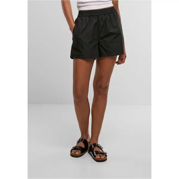  Pantaloni scurți de damă URBAN CLASSICS TB8281-00007 NEGRU 