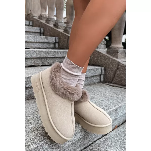  Oameni de zăpadă pentru femei BIG STAR SHOES UU274204 BEJ 