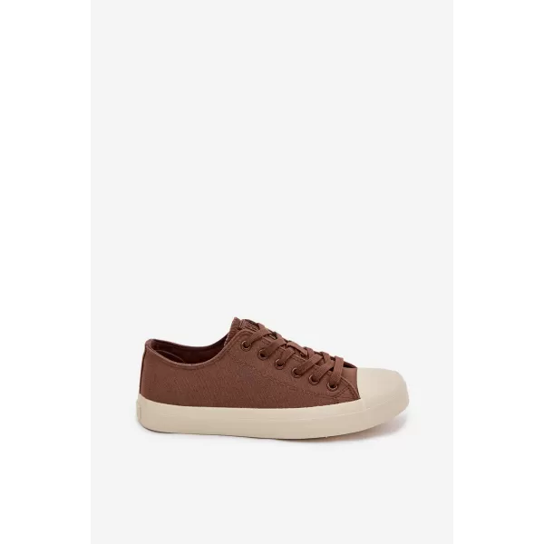  Adidași de damă BIG STAR SHOES TT274123 MARO/BEJ 