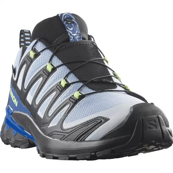  Pantofi pentru bărbați SALOMON XA PRO 3D V9 GORE-TEX STORM L45486500 NEGRU/BRUNNERA ALBASTRU/NAVIGAȚI PE WEB 