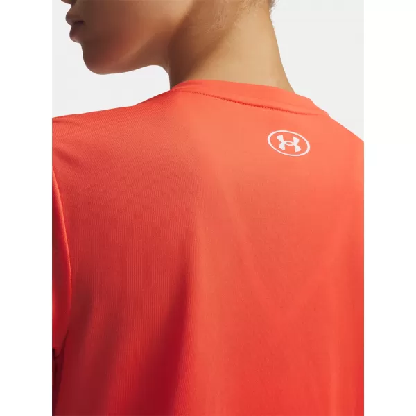  Tricou pentru femei UNDER ARMOUR TECH SSV- SOLID 1384229-690 ROŞU 