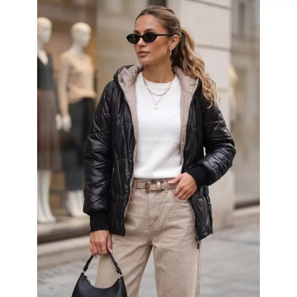  Geaca de dama DSTREET TY5786 NEGRU 