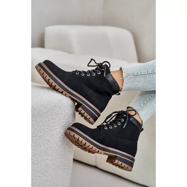  Botine de dama BIG STAR SHOES OO274A290 NEGRU 