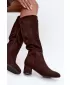 Cizme de dama S.BARSKI HY62-8131 CIOCOLATĂ