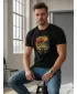 Tricou pentru bărbați DSTREET NX052R NEGRU