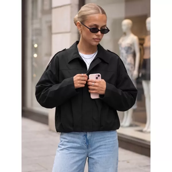  Geaca de dama DSTREET TY5955 NEGRU 