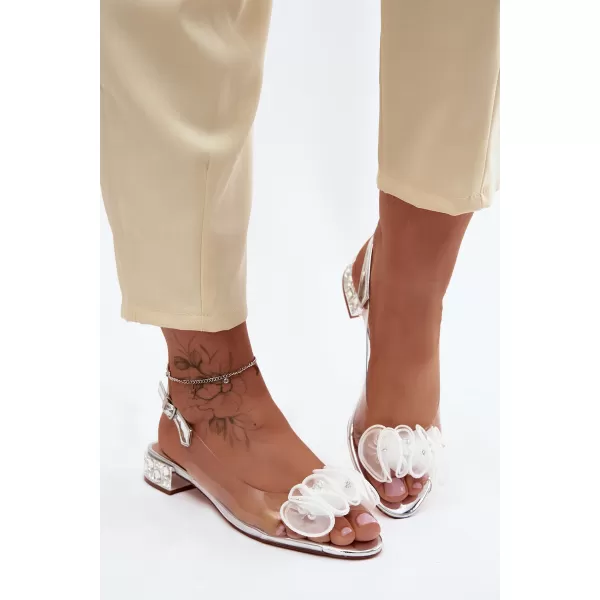  Sandale de dama D&A MR61-9002 ARGINT 