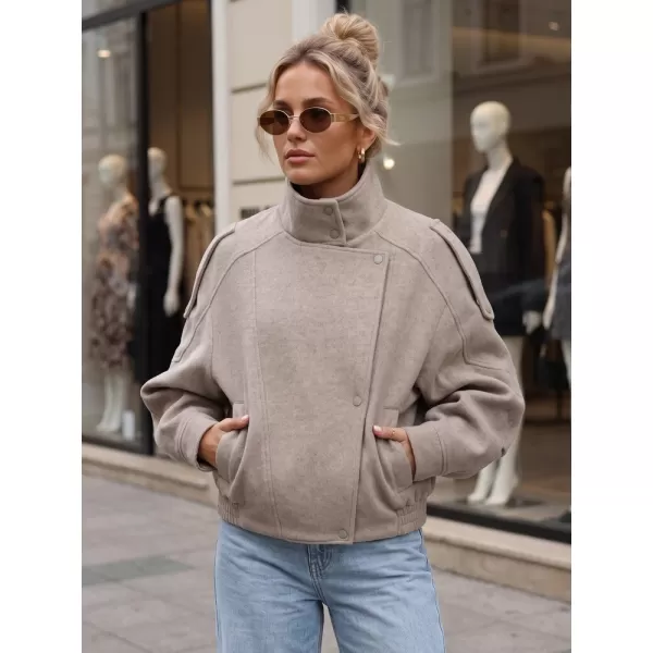  Geaca de dama DSTREET TY6033 KAKI 