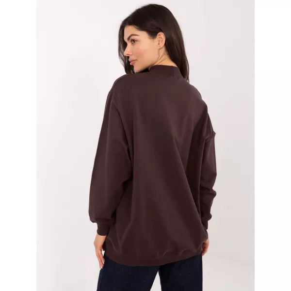  Hanorac de dama BASIC FEEL GOOD RV-BL-5185.70P MARO ÎNCHIS 