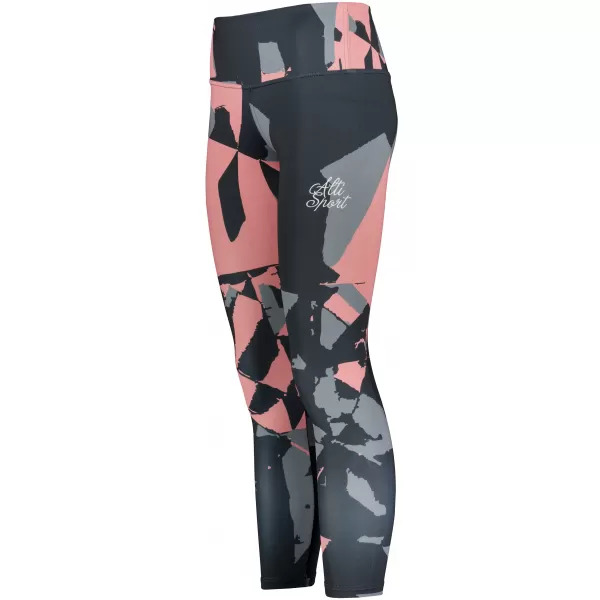  Jambiere lungi premium pentru femei (dimensiuni noi) ALTISPORT VOJ/ALW080LEG05 SOMON NEGRU 