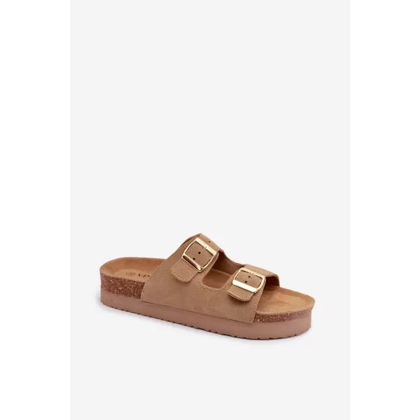  Papuci de damă VINCEZA 102657 BEJ 