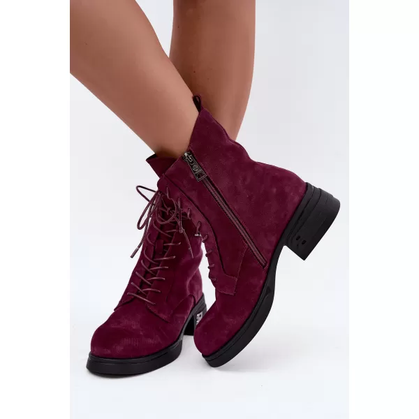  Botine de dama VINCEZA 67044 BURGUNDIA 