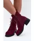 Botine de dama VINCEZA 67044 BURGUNDIA