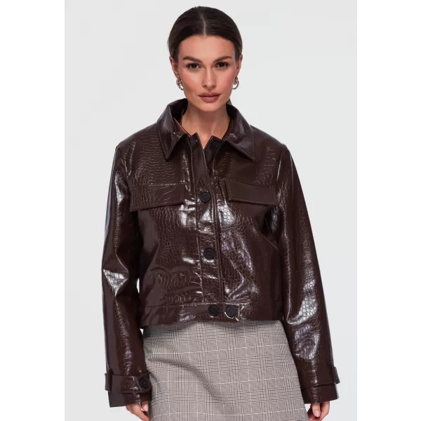  Geaca de dama OMBRE OW-JAFL-0145 MARO 