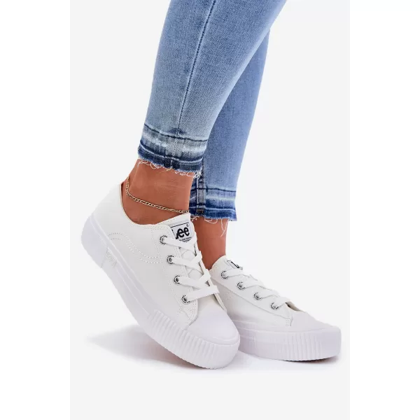  Adidași de damă LEE 50261002.1FG ALB 