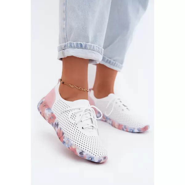  Pantofi de dama ARTIKER 58C0587 ROZ/ALB 