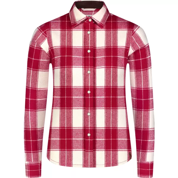  Cămașă de flanel pentru femei NORDBLANC WILLOW NBSSL8371 ROŞU 