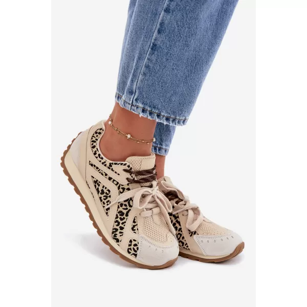  Adidași de damă BIG STAR SHOES TT274549 BEJ 