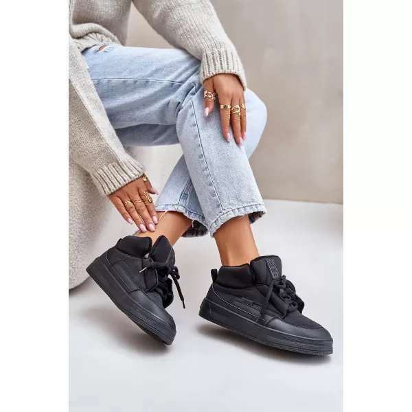  Oameni de zăpadă pentru femei BIG STAR SHOES OO274A530 NEGRU 