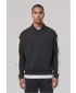 Tricou pentru bărbați cu guler URBAN CLASSICS TB8595-00007 NEGRU