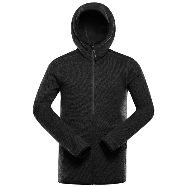  Pulover cald pentru bărbați ALPINE PRO ZEG 3 NEGRU 
