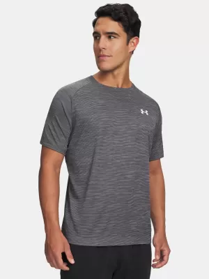 Tricou pentru bărbați UNDER ARMOUR TECH TEXTURED SS 1382796-026 GRI