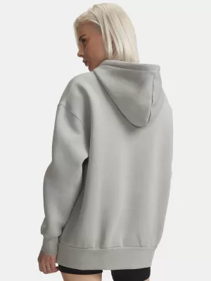 Hanorac de dama UNDER ARMOUR ICON FLEECE OS HOODIE 1379495-069 GRI