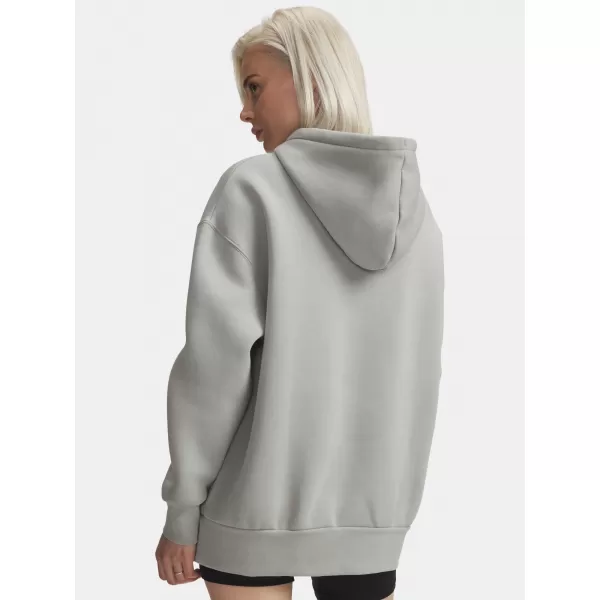  Hanorac de dama UNDER ARMOUR ICON FLEECE OS HOODIE 1379495-069 GRI 
