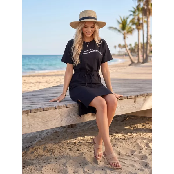  Rochie ALTISPORT ALW001816 ALB-NEGRU 