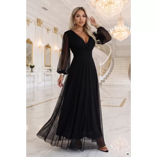  Rochie NUMOCO NERISSA 684-4 NEGRU 