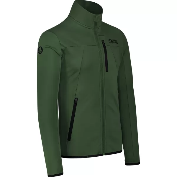  Hanorac powerfleece pentru bărbați NORDBLANC MORASS NBSFM8335 VERDE 