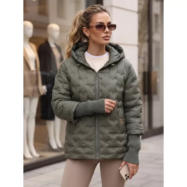  Geaca de dama DSTREET TY5869 VERDE 