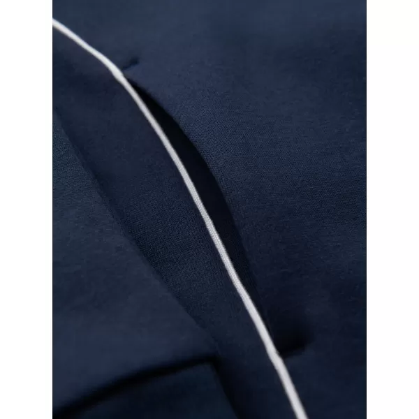  Hanorac pentru bărbați OMBRE B1721 ALBASTRU MARIN 