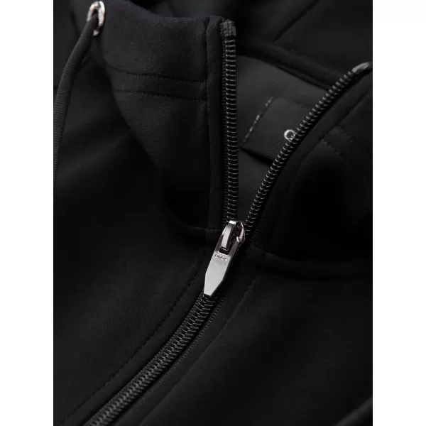  Hanorac pentru bărbați OMBRE OM-SZBC-0196 NEGRU 