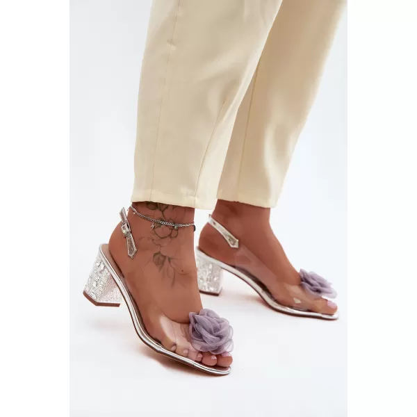  Sandale de dama D&A MR61-9011 ARGINT 