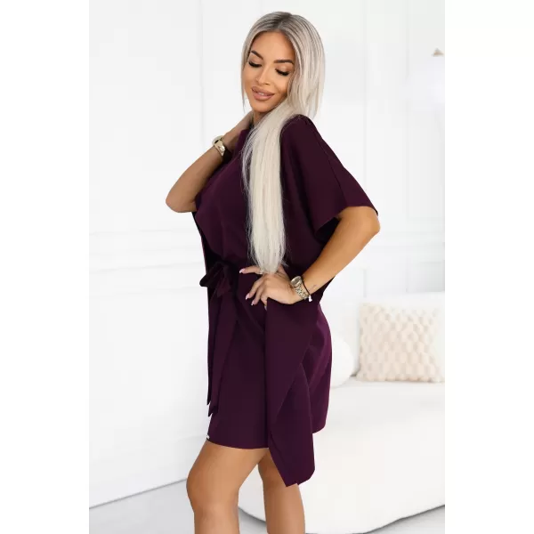  Rochie NUMOCO 287-48 PRUNE COAPTE 