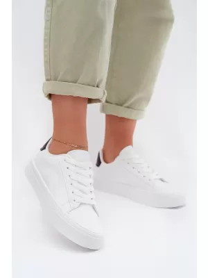 Adidași de damă BIG STAR SHOES TT274928 ALB