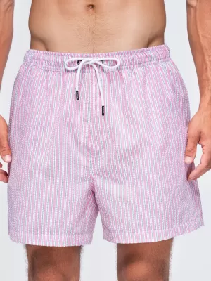 Pantaloni scurți pentru bărbați OMBRE OM-SRSS-0214 ROZ