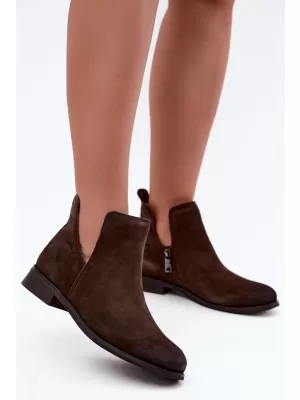Botine de dama VINCEZA 133142 PIELE