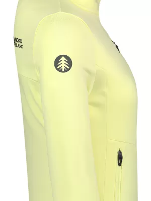 Hanorac pentru femei powerfleece NORDBLANC CRISP NBSFL8338 CHIHLIMBAR