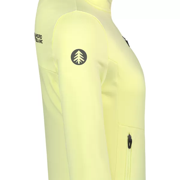  Hanorac pentru femei powerfleece NORDBLANC CRISP NBSFL8338 CHIHLIMBAR 