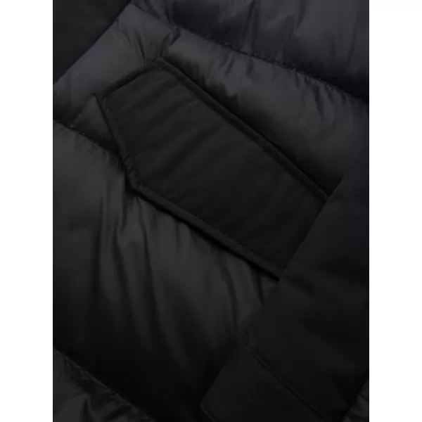  Geaca de iarna pentru barbati OMBRE OM-JALJ-0263 NEGRU 