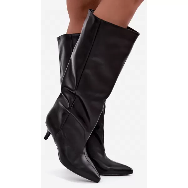  Cizme de dama BOTO 7375/RB175P NEGRU 