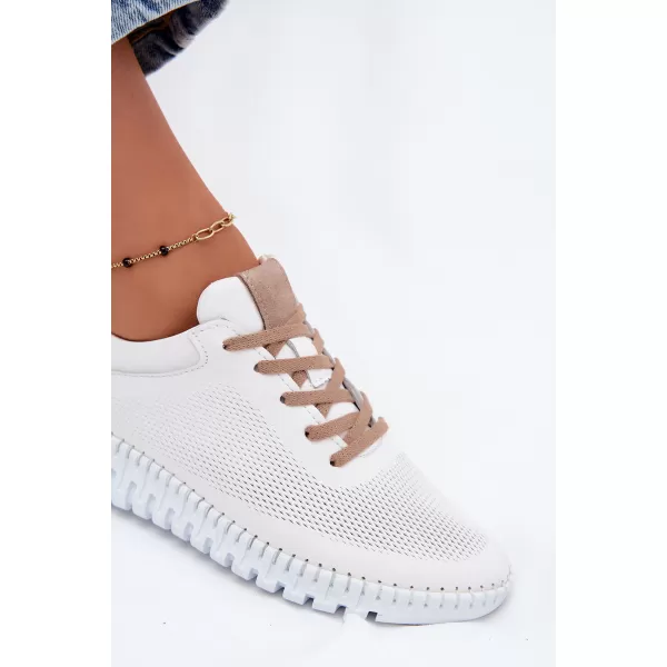  Botine de dama ARTIKER 58C3083 ALB/MARO 