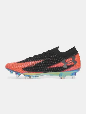 Cizme de fotbal pentru bărbați UNDER ARMOUR UA TEAM SHADOW C ELITE 3 HYB 6006251-001 NEGRU